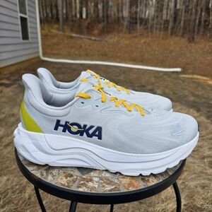 Hoka Arahi 8 1168710 SSTC Stardust/Cosmic Grey Running Shoe Men Sz 12 2E Worn 2x